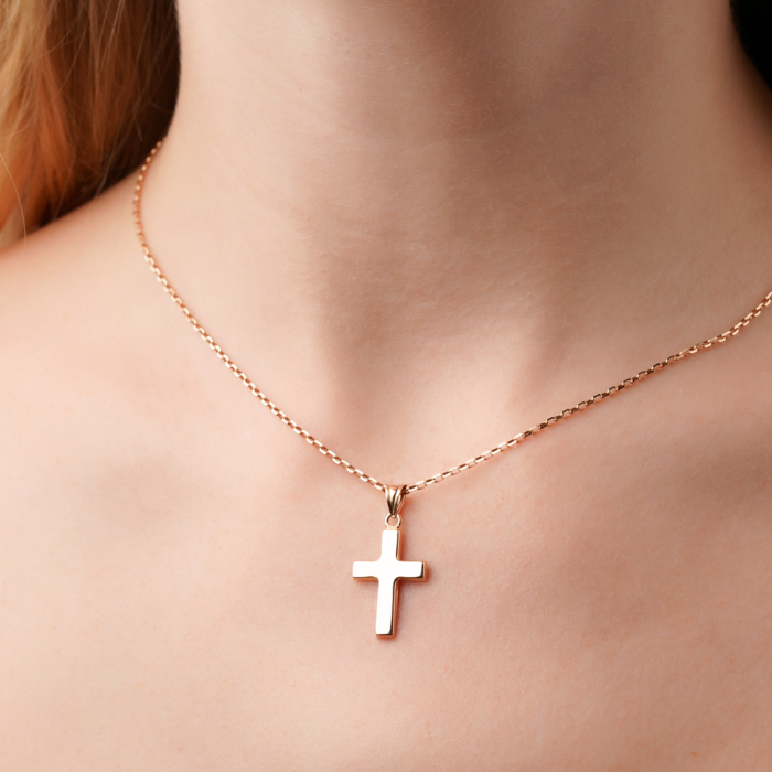 Золотой крестик P-P4215-P/01