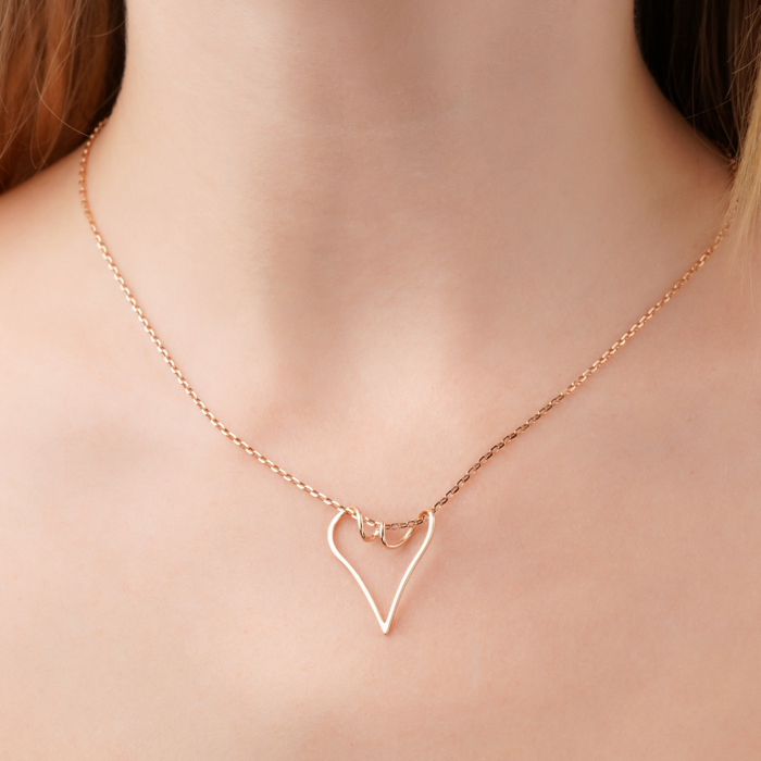 Золота підвіска