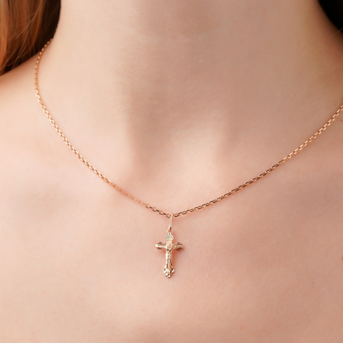 Золотой крестик 30310-17/08/2