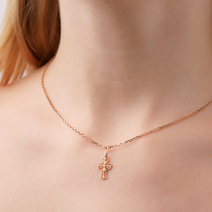 Золотой крестик 31566/08/0