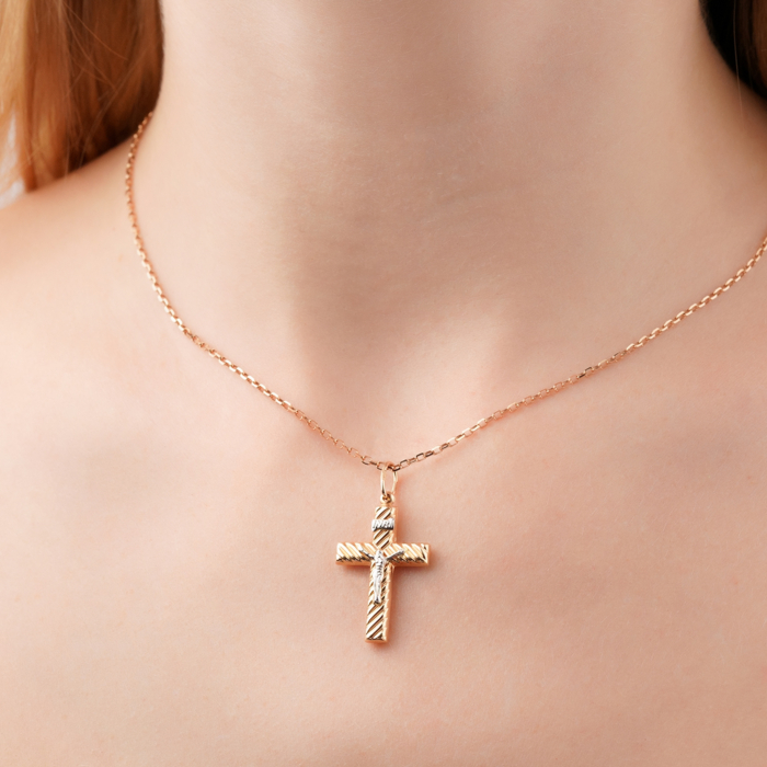 Золотий хрестик F-152-P/14