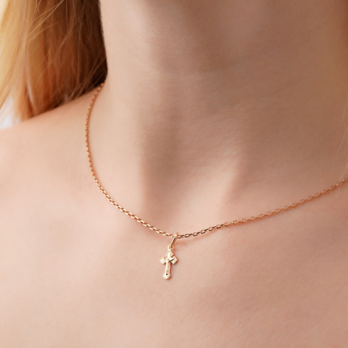 Золотой крестик G-1167-P/01