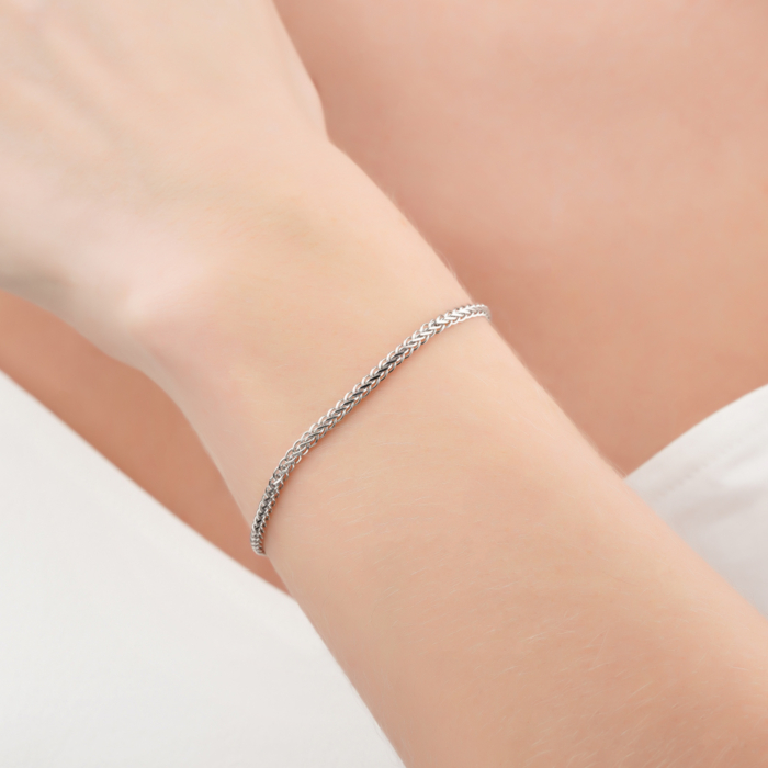 Браслет з білого золота 77922бел