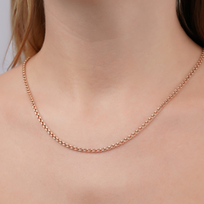 Золотий ланцюжок без вставки. Артикул 06022-3-3/01 (06022/2)