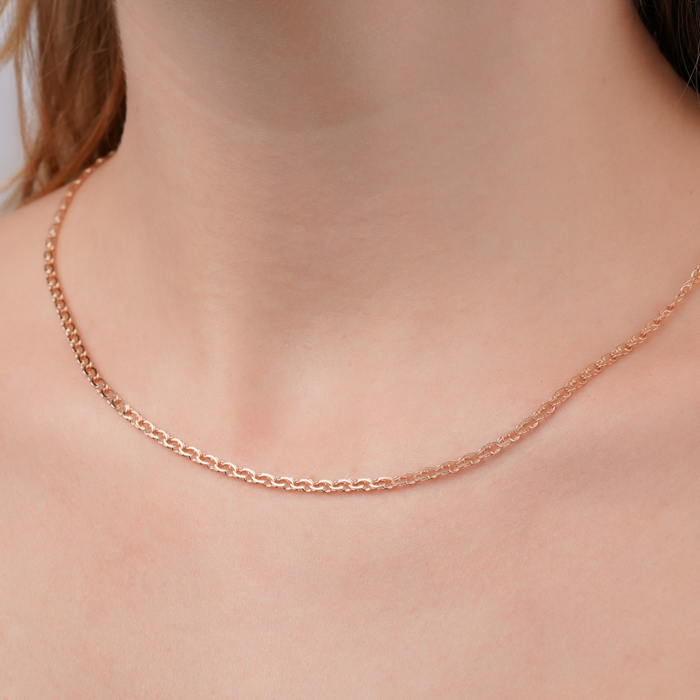 Золотая цепочка без вставки. Артикул 06084-6-1/01 (06084/2ц)