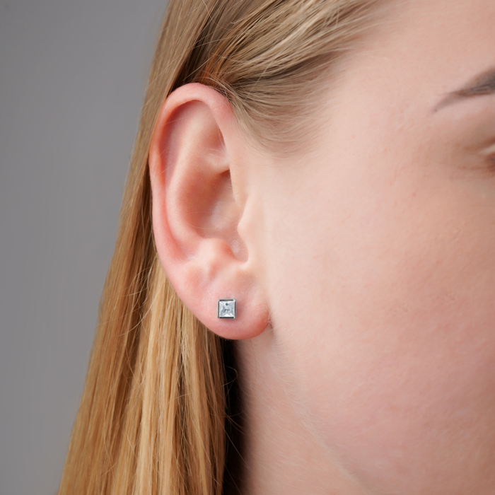 Золоті сережки з фіанітом 23968/02/1/487