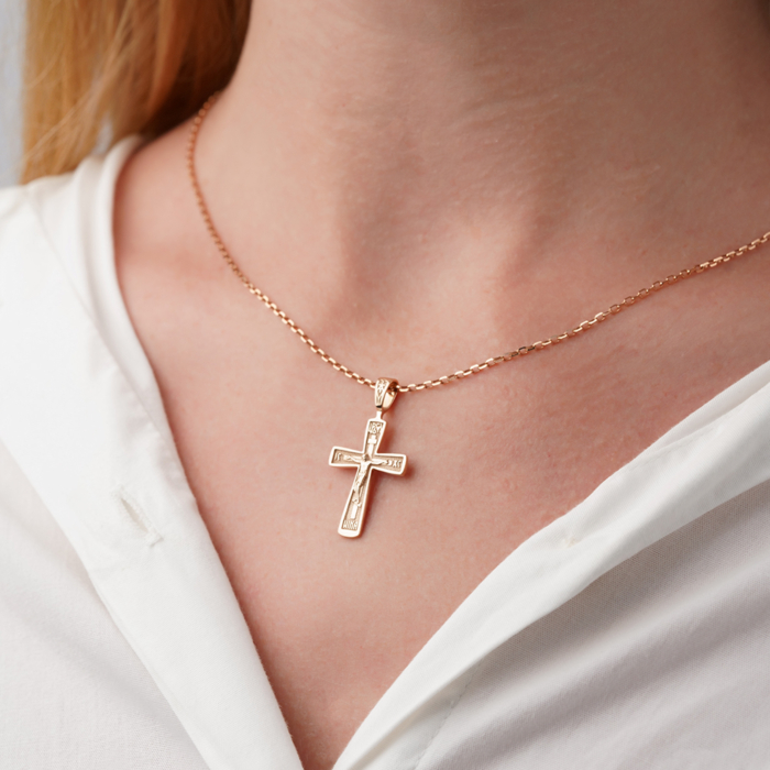 Золотий хрестик. Артикул 31360-4/01/0