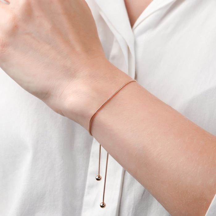 Золотий браслет без вставки. Артикул 07124/01/0