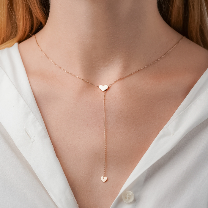 Золотое колье без вставки. Артикул 06717/01/0