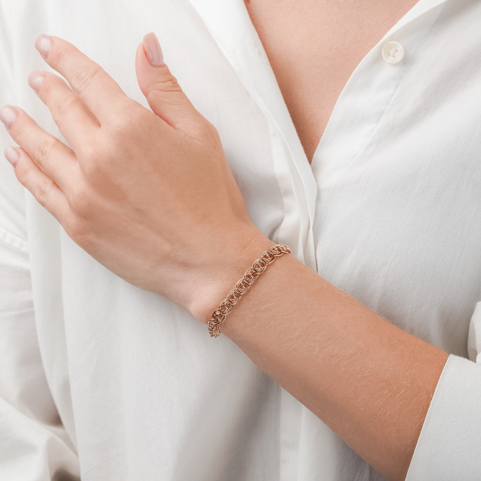 Золотой браслет. Артикул 07080/10