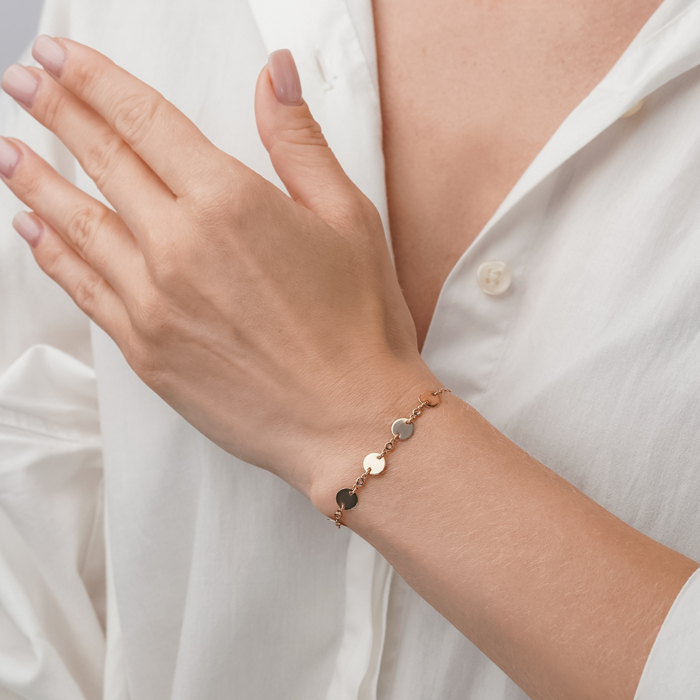 Золотий браслет. Артикул 07224/01/0/17