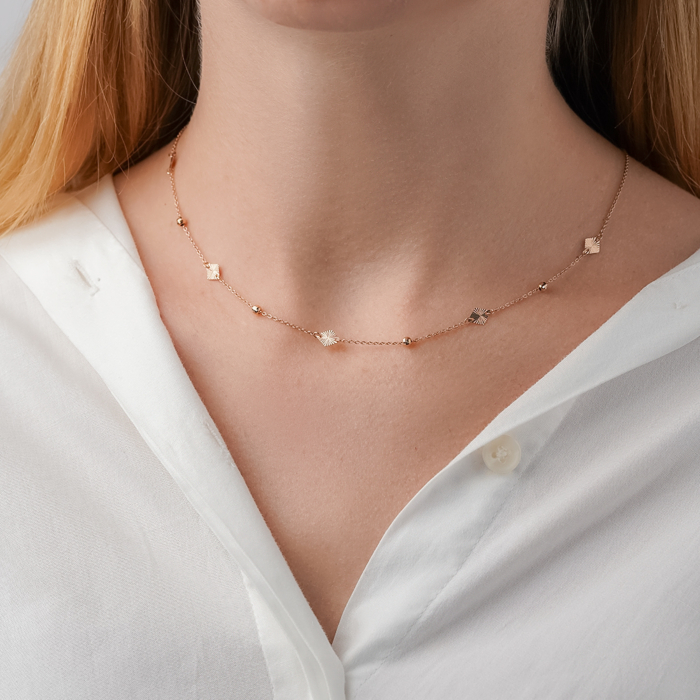 Золотое колье. Артикул 06237-1/01/2