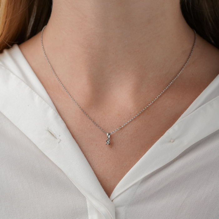 Золота підвіска з діамантом. Артикул 52964/02/1/8556