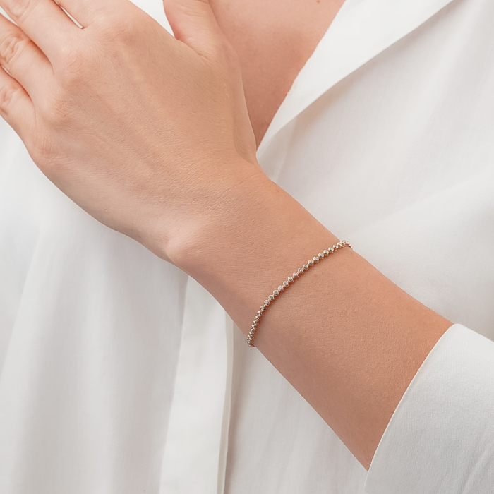 Золотой браслет с бриллиантами P-SY01857-K/01/8582