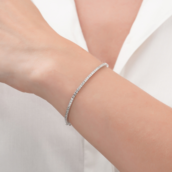 Золотий браслет з діамантами 3065/02/1/9022