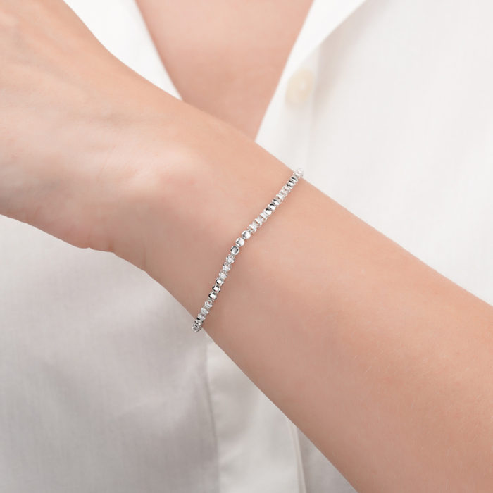 Золотий браслет з діамантами 3021/02/1/8155