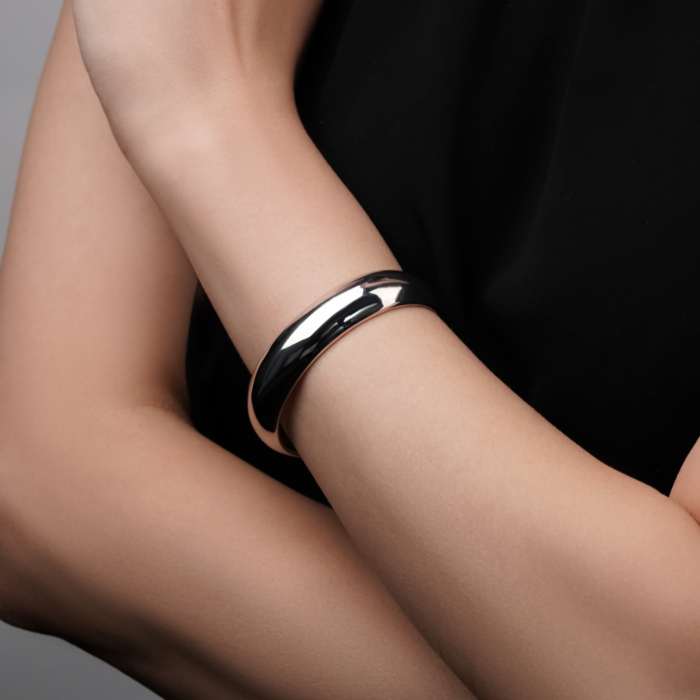 Срібний браслет без вставки BTBXD000195-B/12