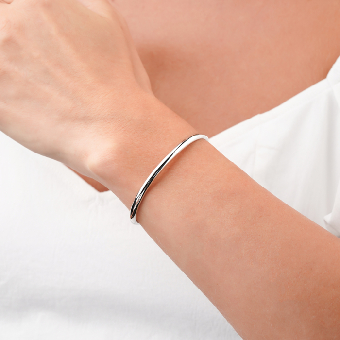 Жесткий браслет без вставки BTBXD000197-B/12
