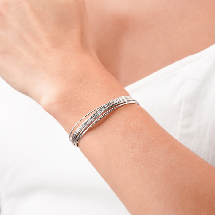 Срібний браслет без вставки BFAXD000166-B/12