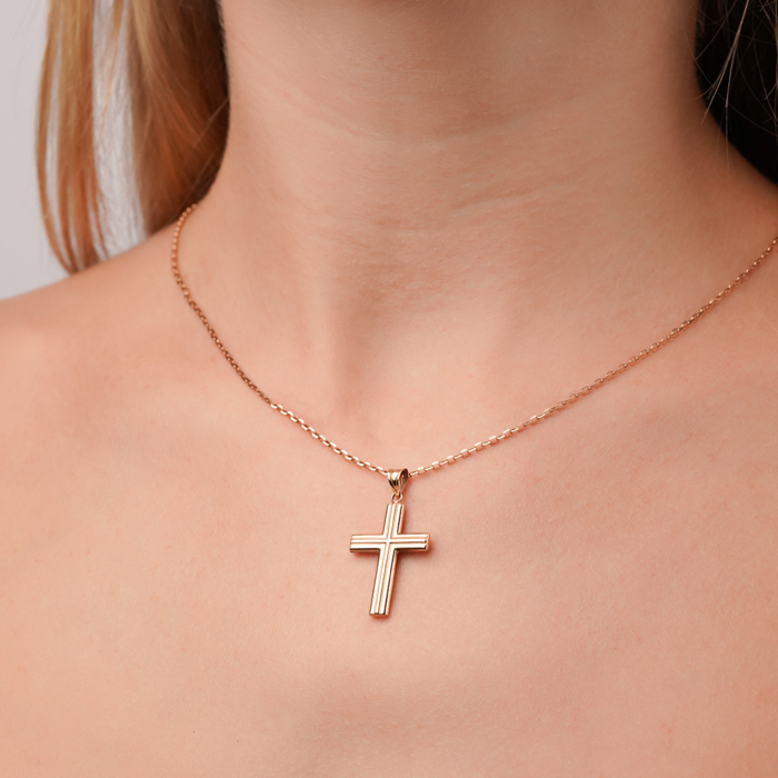 Золотий хрестик P-4114-P/01