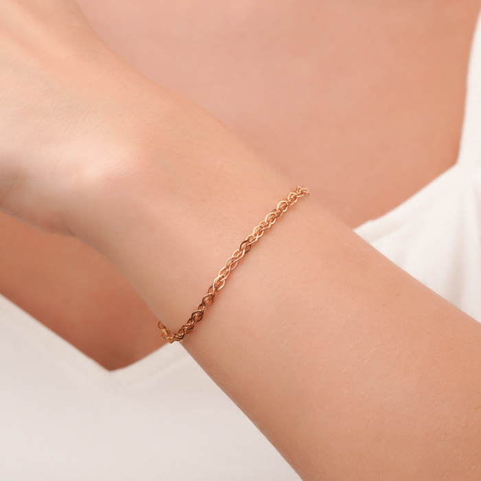 Золотий браслет 77998-7.6-1/01