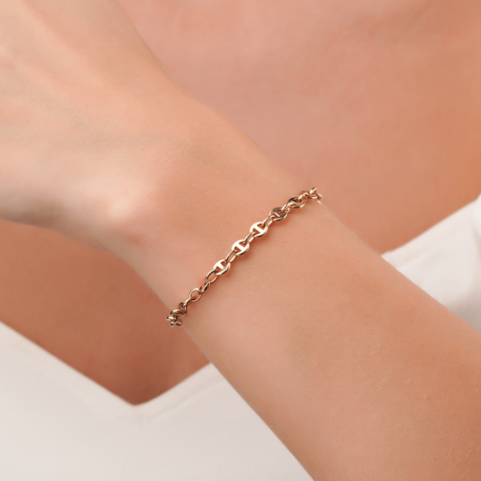 Золотий браслет без вставки 7239/01/0