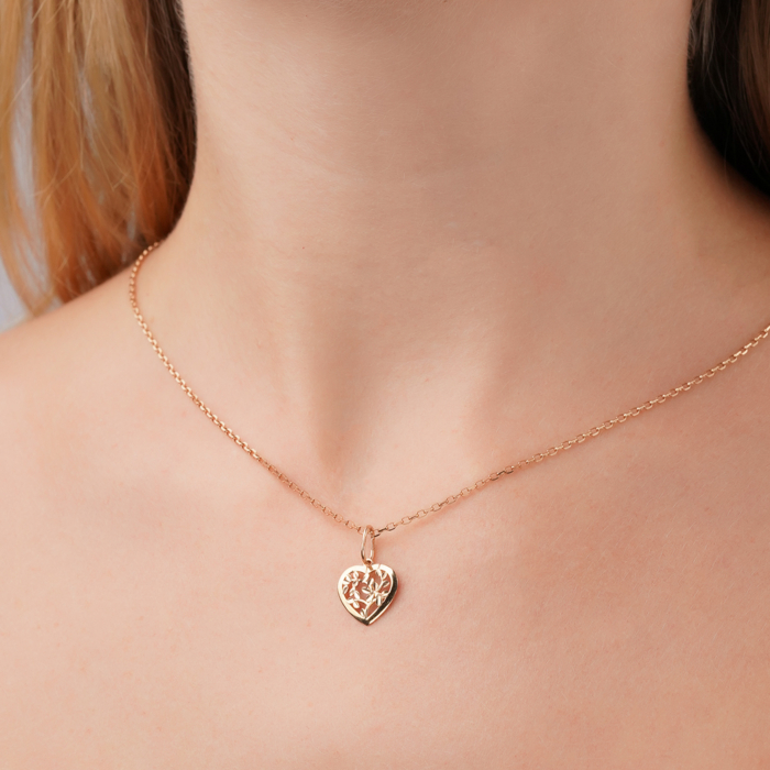 Золота підвіска