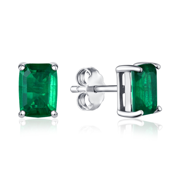 Срібні сережки. Артикул DY1D0191-S-W-DG-E/12/10