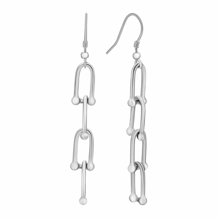 Серебряные серьги-подвески. Артикул UG5E36119
