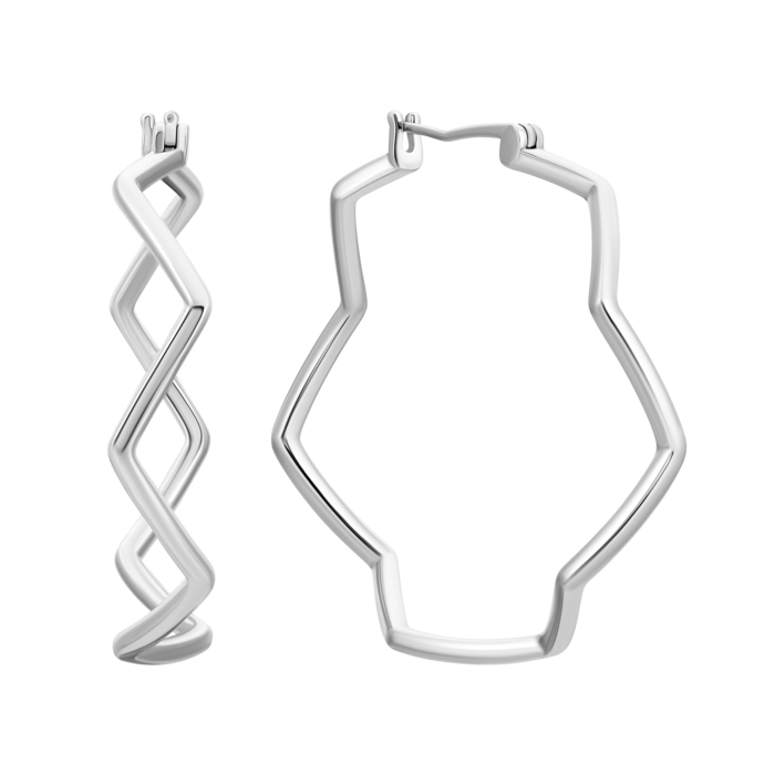 Срібні сережки. Артикул UG5E37676