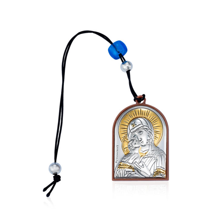 Серебряная икона. Артикул EK0-007PBG/2