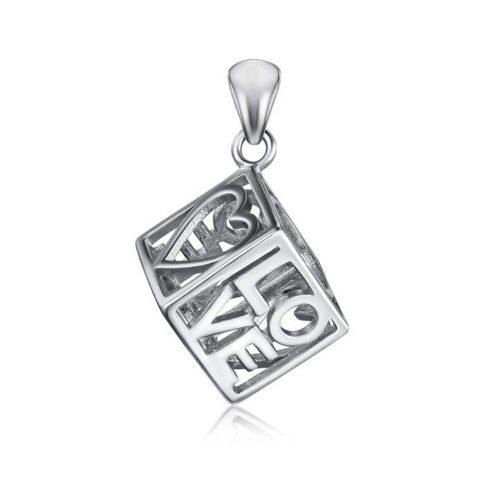 Срібна підвіска. Артикул EP00012-P/12