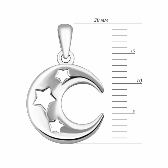 Срібна підвіска. Артикул UG5EP00056