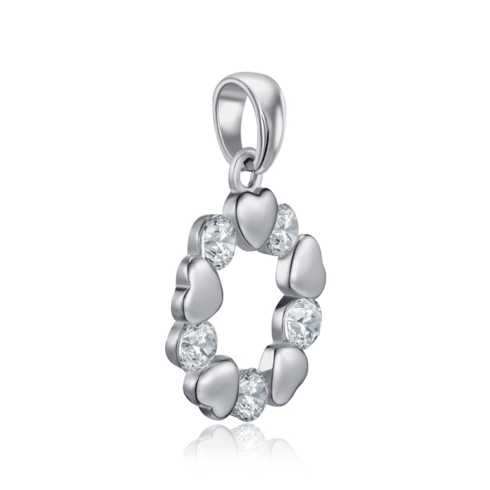 Срібна підвіска. Артикул EP00102-P/12/1