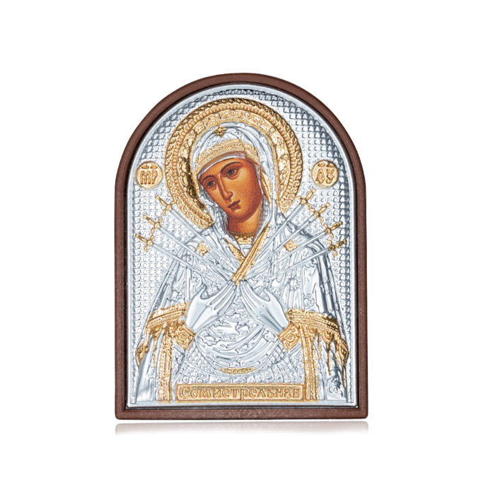 Срібна ікона. Артикул EP1-152PAG