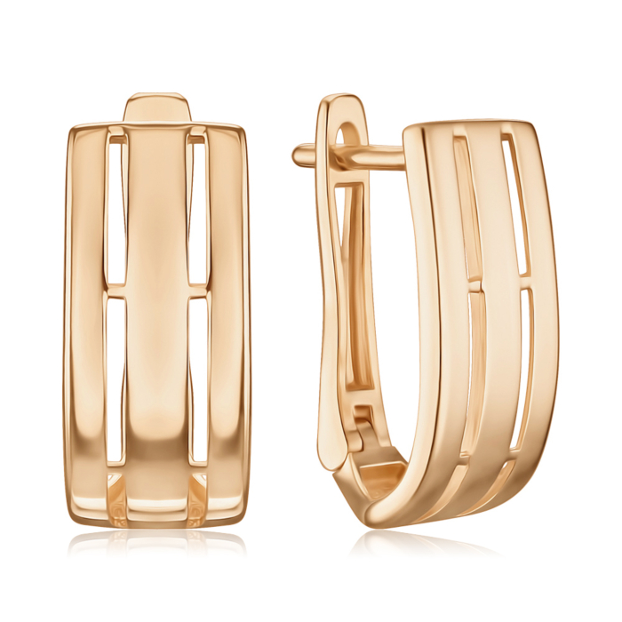 Золоті сережки F-1229-E/01