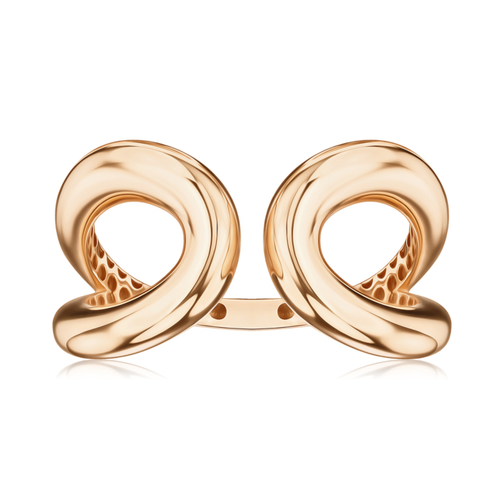 Золота каблучка без вставки F-1283-R/01