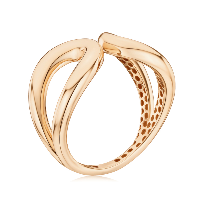 Золота каблучка без вставки F-1283-R/01