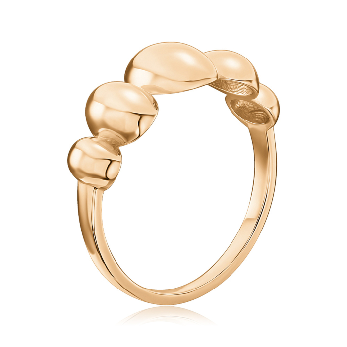 Золота каблучка без вставки F-1319-R/01