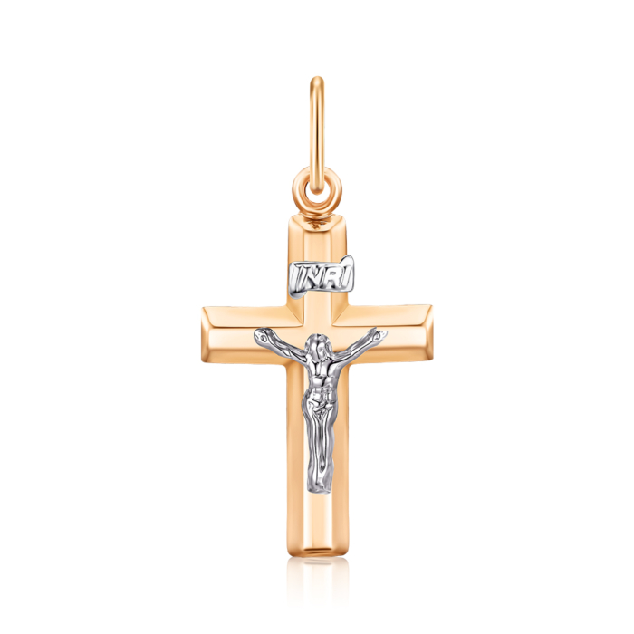 Золотий хрестик. Артикул F-158-P/14