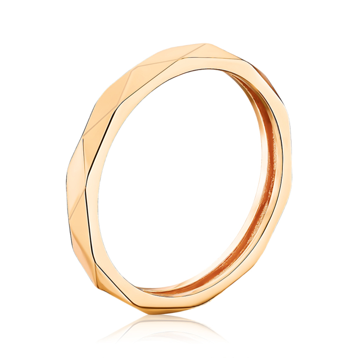 Золотое кольцо без вставки F-2505-R/01