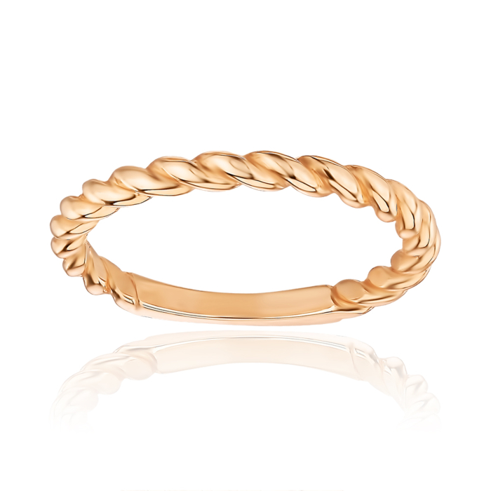 Золота каблучка без вставки F-2506-R/01