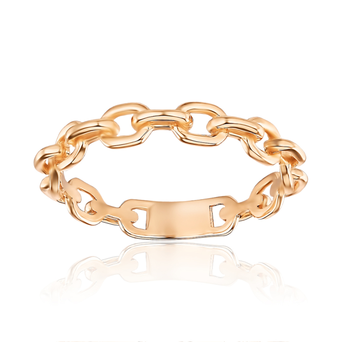 Золотое кольцо без вставки F-2509-R/01