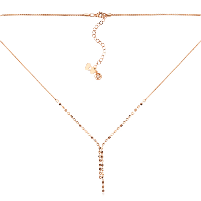 Золоте кольє з фіанітом. Артикул F-2559-K/01/1