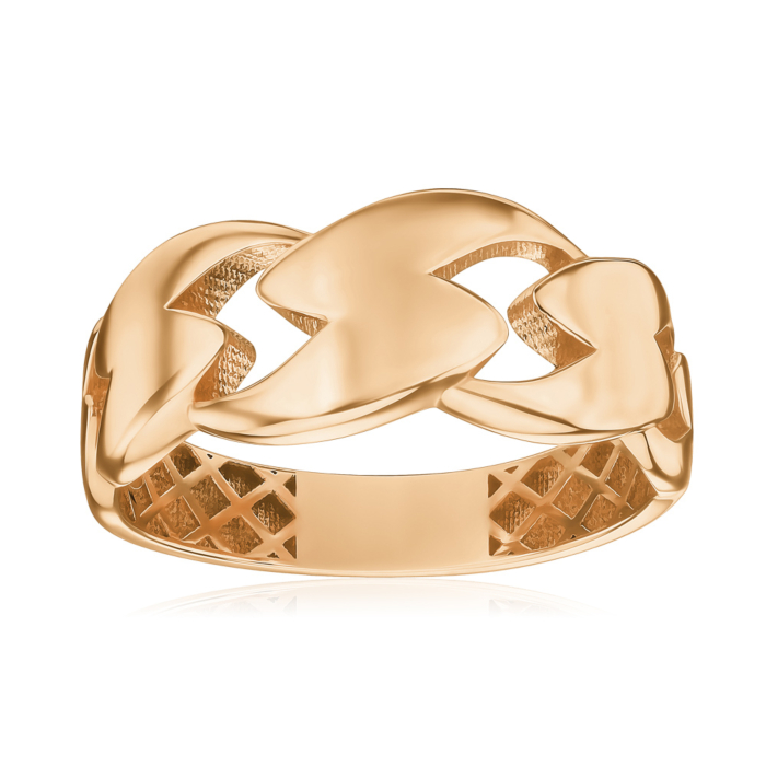 Золота каблучка без вставки F-2569-R/01