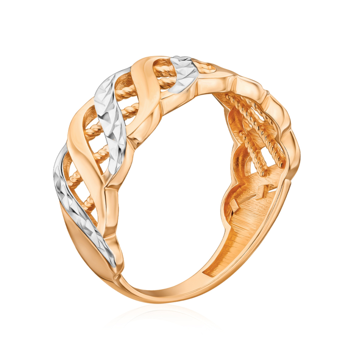 Золотое кольцо без вставки F-2626-R/01