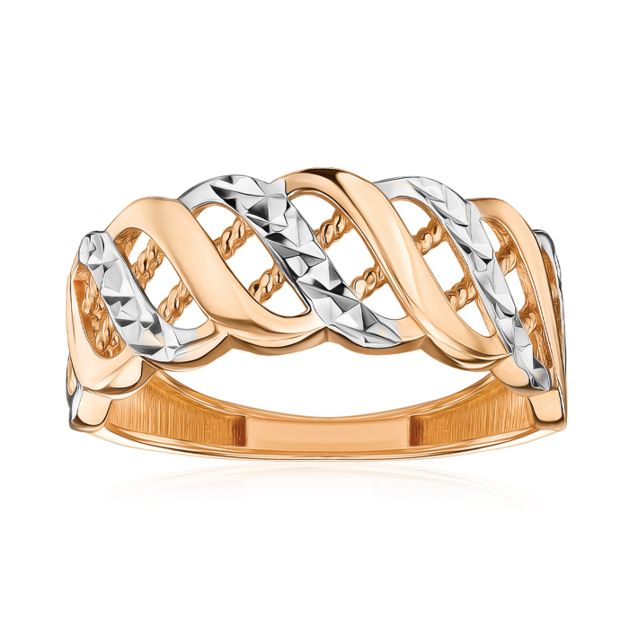 Золотое кольцо без вставки F-2626-R/01