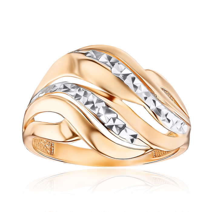 Золотое кольцо без вставки F-2630-R/01