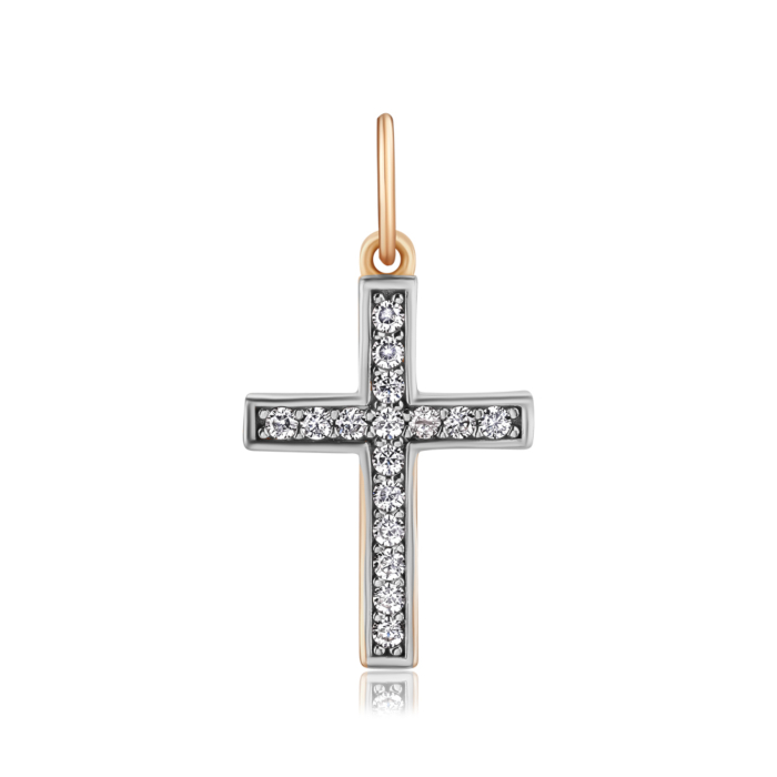 Золотий хрестик. Артикул F-2781-P/01/1