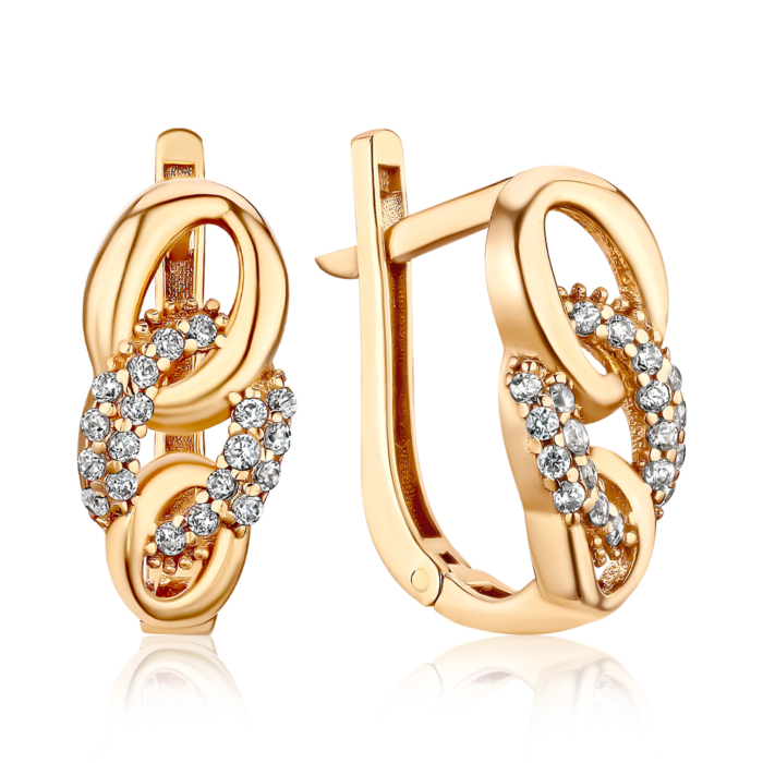 Золоті сережки. Артикул F-2797-E/01/1